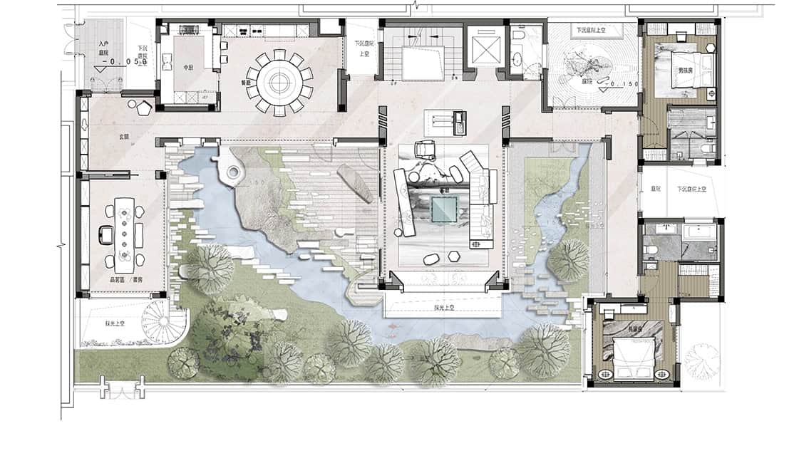 Smriti Curtilage, Yanlord Land by T.K.Chu in Suzhou, China Smriti Curtilage, Yanlord Land by T.K.Chu in Suzhou, China