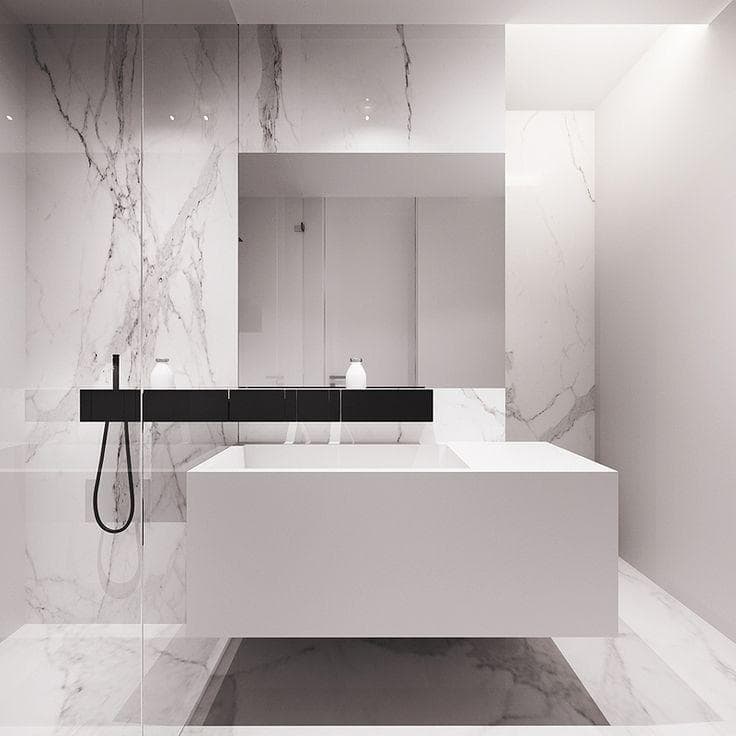Black & White Bathrooms That Never Go Out of Style