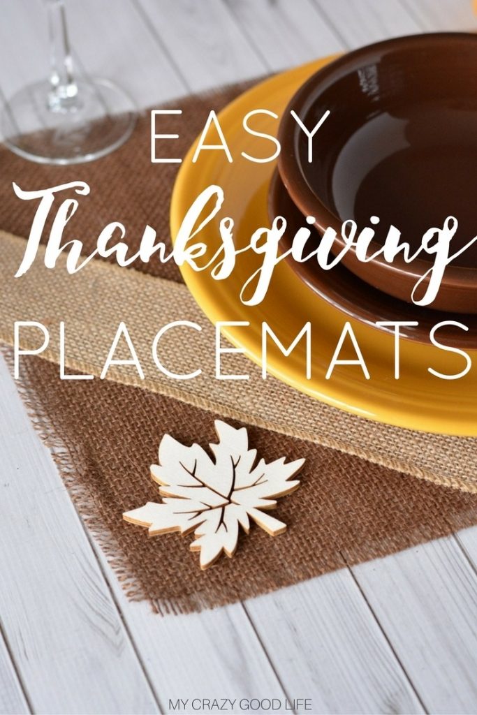 15 Amazing DIY Thanksgiving Placemat Ideas For The Holiday
