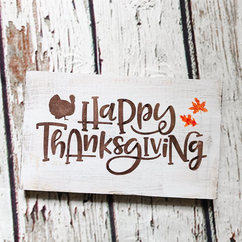 18 Enchanting Thanksgiving Sign Decorations For Your Home