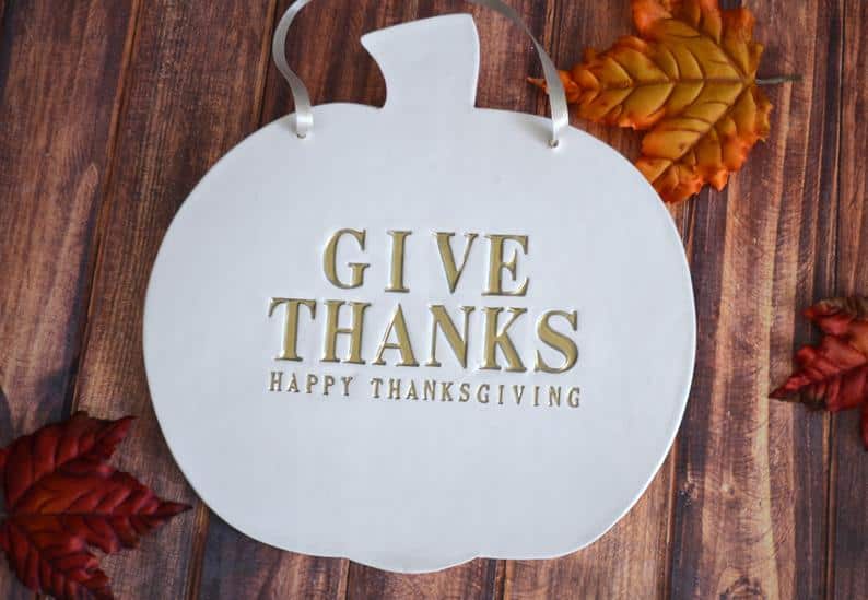 2. Happy Thanksgiving Sign 2. Happy Thanksgiving Sign