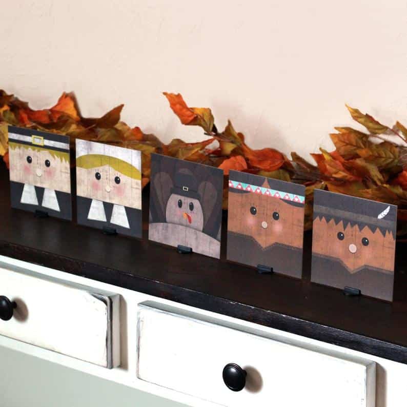 5. Thanksgiving Mantle Decor 5. Thanksgiving Mantle Decor