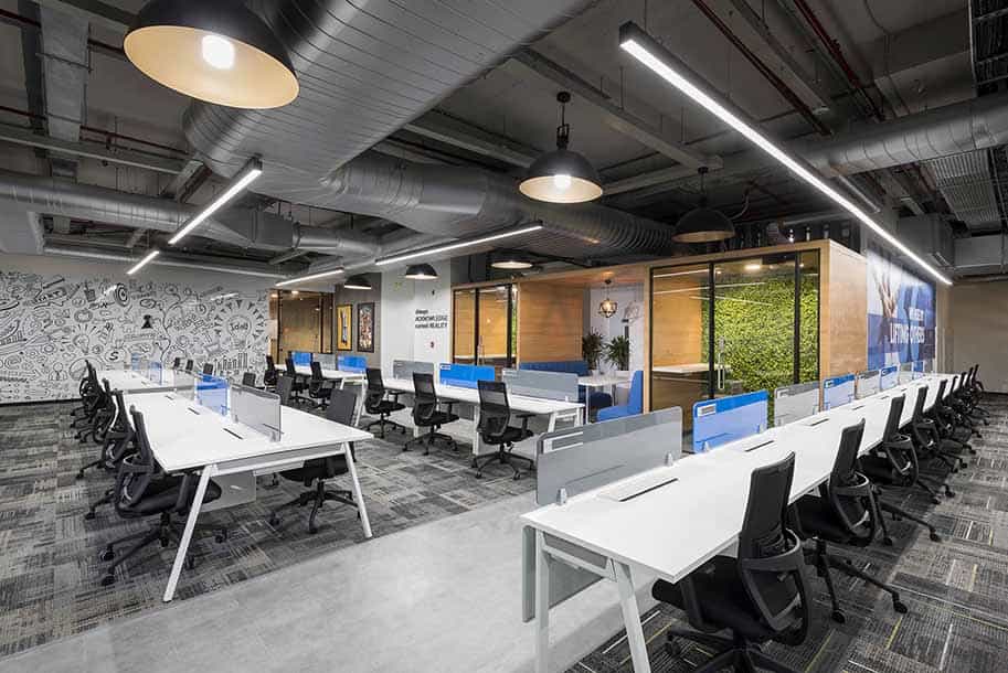 A Community-Inspired Workplace design for Evergent’s New Office