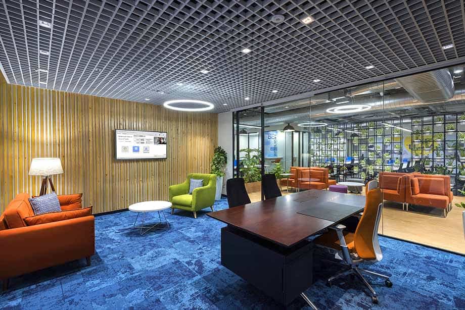 A Community-Inspired Workplace design for Evergent’s New Office
