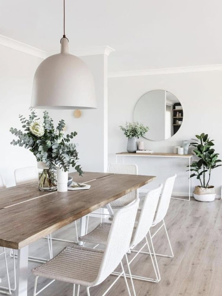 White in the Dining Room is Always a Great Idea White in the Dining Room is Always a Great Idea