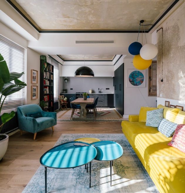 Colorful Penthouse in Madrid That Will Amaze You