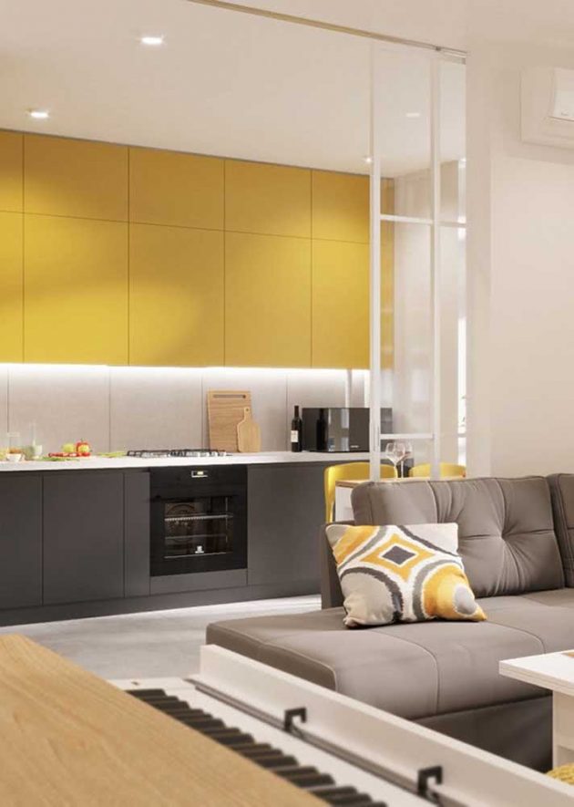 Combinations & Tips on How to Implement a Yellow Kitchen