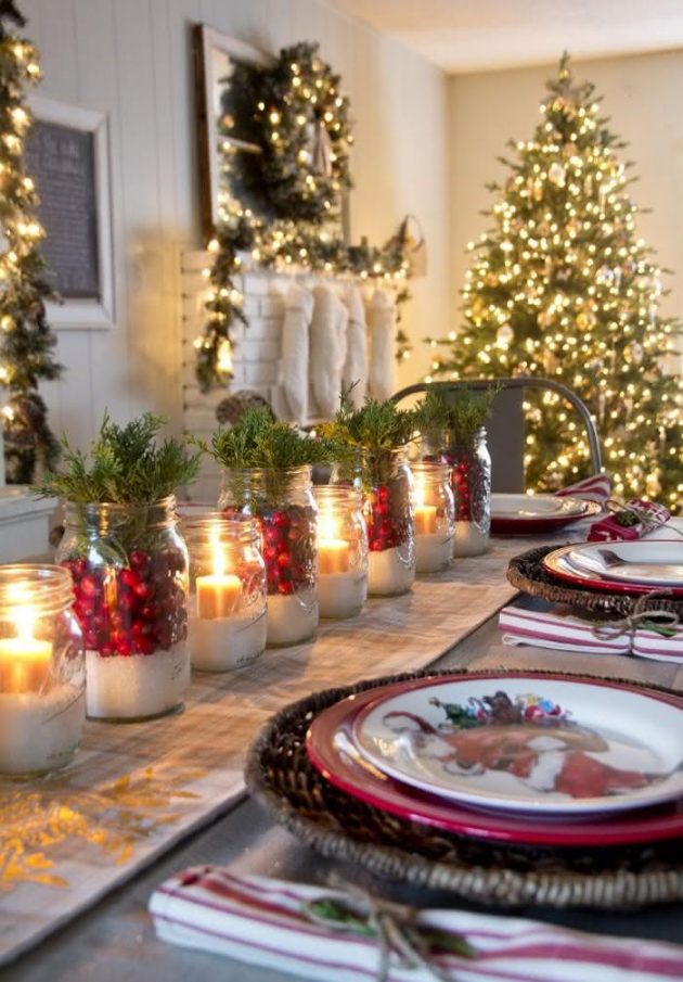 10 Ideas for Decorating the Christmas Table This Year