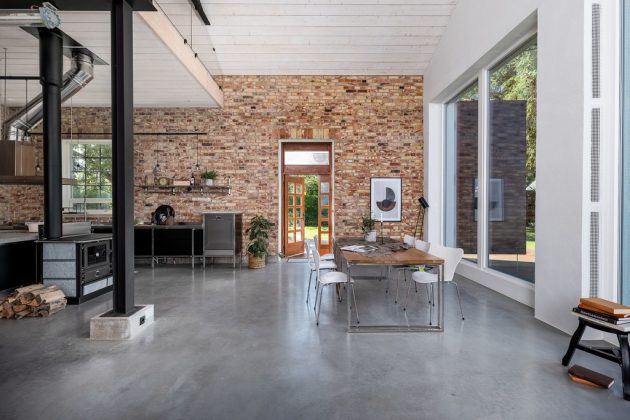 A Dream House for Lovers of Nordic Design & Industrial Style