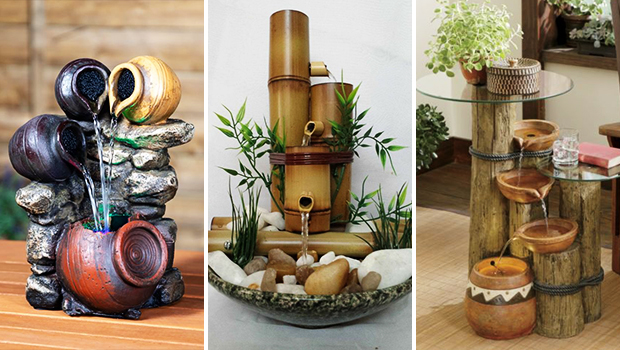 14 Mesmerizing Indoor Water Fountains For A Soothing Ambient In Your Home - Indoor Garden Fountains
