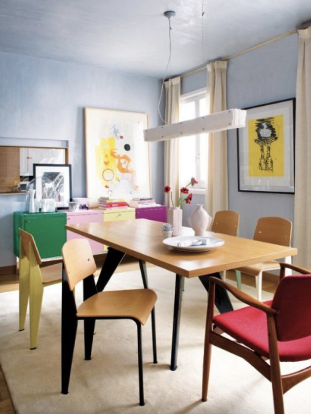 A Dining Room in the Arty Style