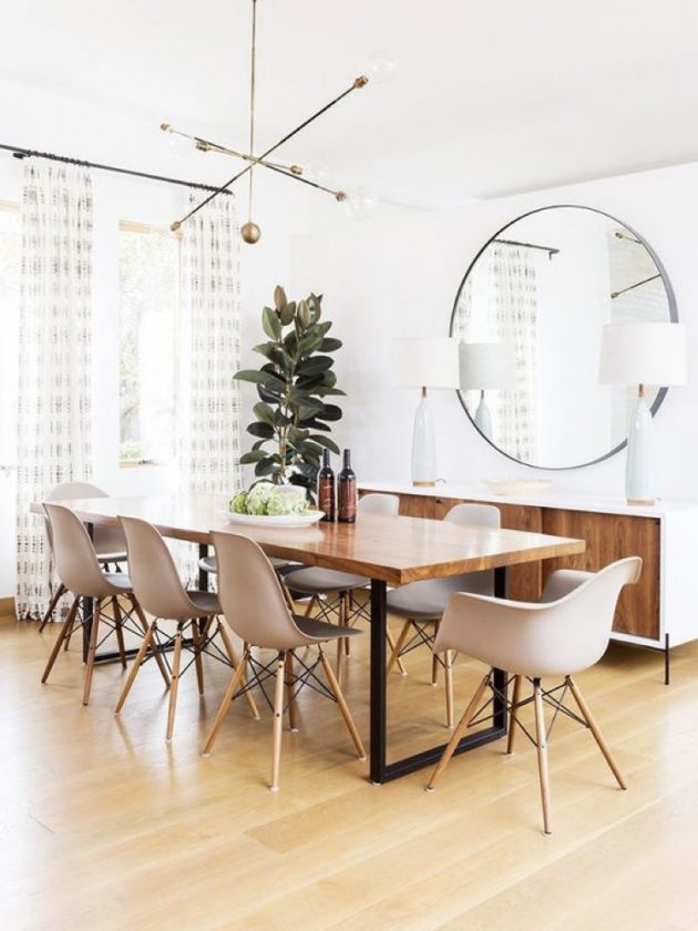 Dining Room Is Always A Great Idea, Round Mirror Dining Room Table