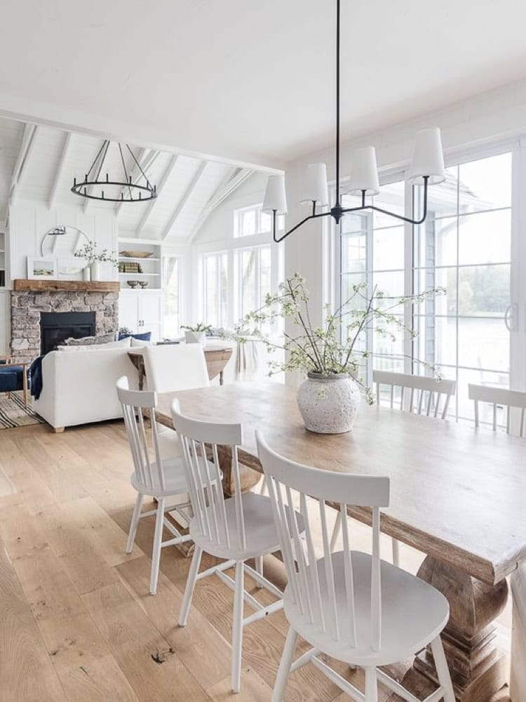 White in the Dining Room is Always a Great Idea White in the Dining Room is Always a Great Idea