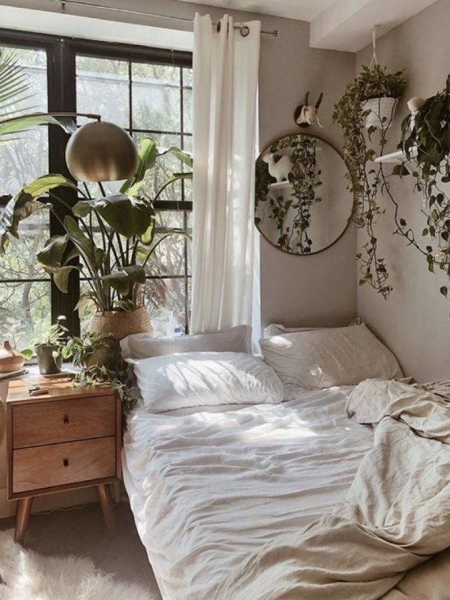 Brilliant Ideas of Nature Style Bedroom