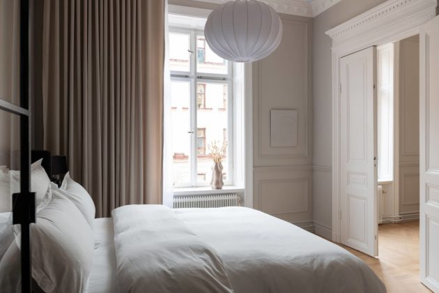 Elegant & Refined Swedish Apartment For Your Scandinavian Look Alike Home