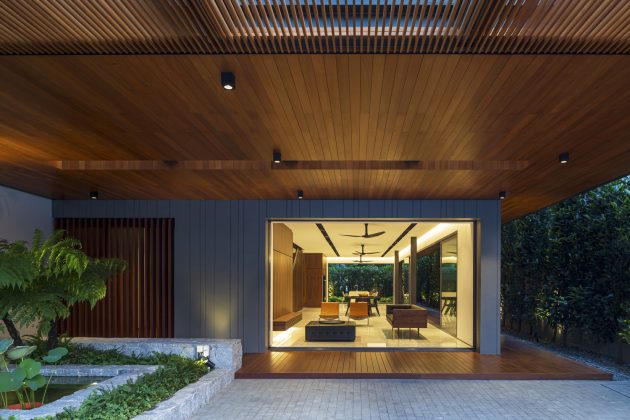 Open Ended House by Wallflower Architecture + Design in Singapore