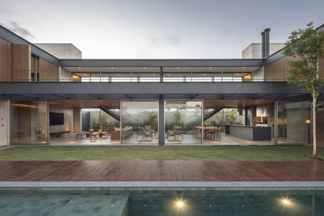 Ribas House by Estudio MRGB in Brazil