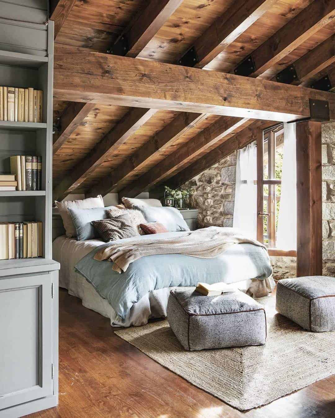 Copy the Look of This Warm & Cozy Rustic Bedroom Copy the Look of This Warm & Cozy Rustic Bedroom
