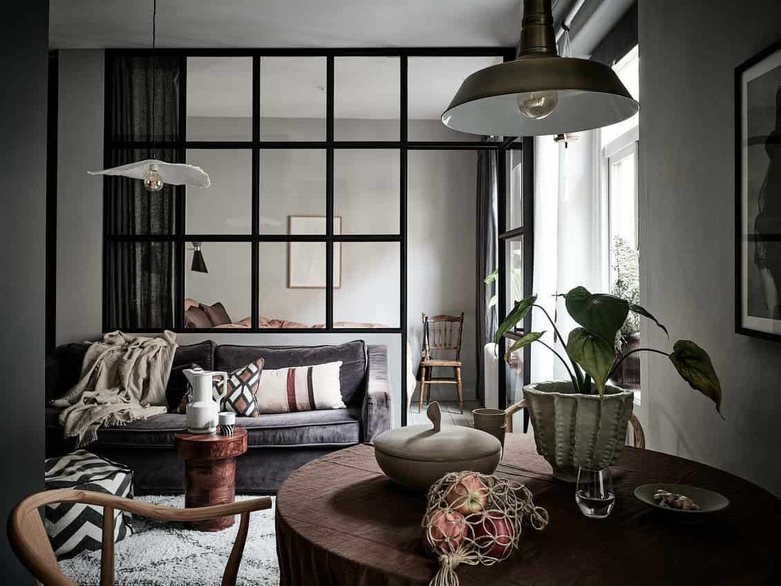 Dark Scandinavian Apartment You Will Immediately Love Dark Scandinavian Apartment You Will Immediately Love