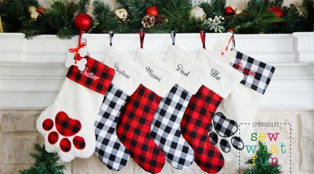 17 Joyful Christmas Stockings You Will Want To Hang On Your Mantel