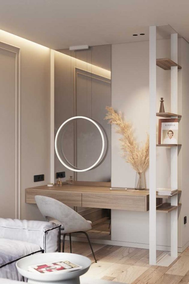 Dressing Room Mirror Inspiring Decor Tips, Mirrored Dressing Room Table
