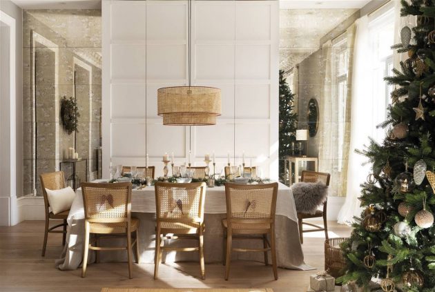 Get the Christmassy Look of This Wonderful Interior for Your Home