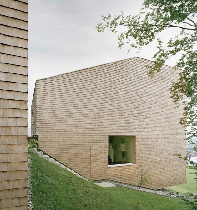 HD Haus by Bernardo Bader Architekten in Schwarzach, Austria