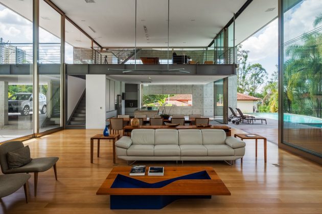 LLM House by Obra Arquitetos in Sao Jose Dos Campos, Brazil