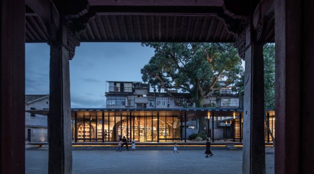 Shanthi Boutique Hotel by Jiakun Architects in Songyang, Zheijang