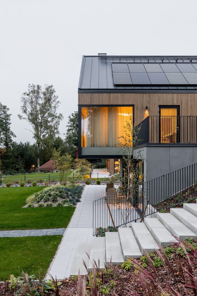 Single Houses in Bory Tucholskie by MAKA.STUDIO in Poland