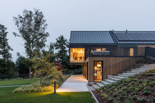 Single Houses in Bory Tucholskie by MAKA.STUDIO in Poland