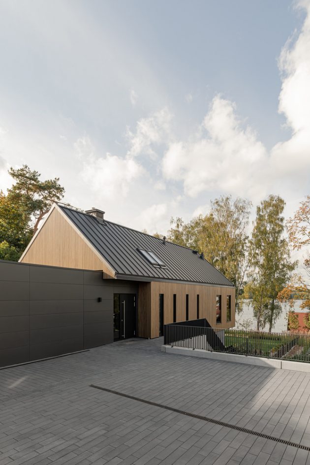 Single Houses in Bory Tucholskie by MAKA.STUDIO in Poland