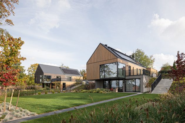 Single Houses in Bory Tucholskie by MAKA.STUDIO in Poland