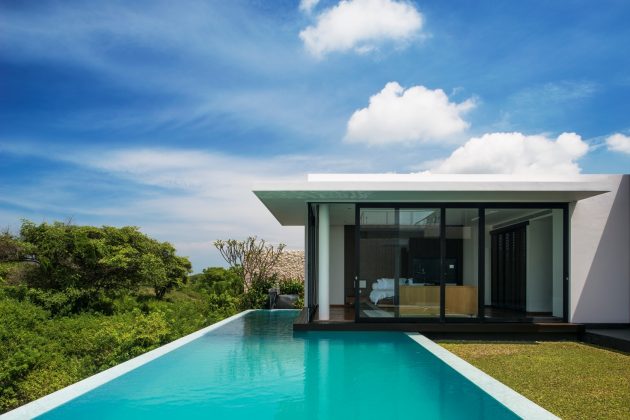 Villa WRK by Parametr Architecture in Indonesia
