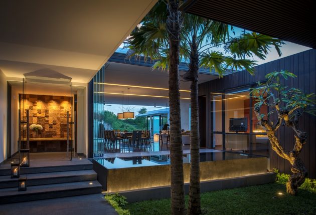 Villa WRK by Parametr Architecture in Indonesia
