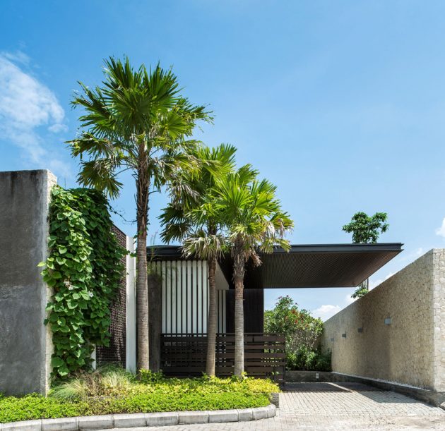 Villa WRK by Parametr Architecture in Indonesia