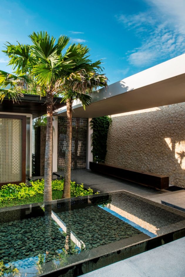 Villa WRK by Parametr Architecture in Indonesia