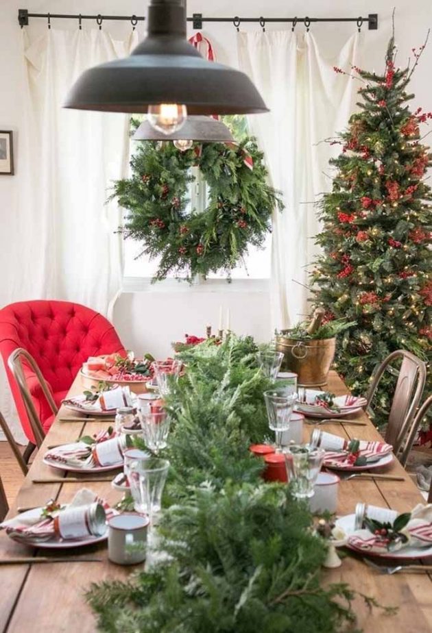 10 Decorative Ideas for the Christmas Table Setting