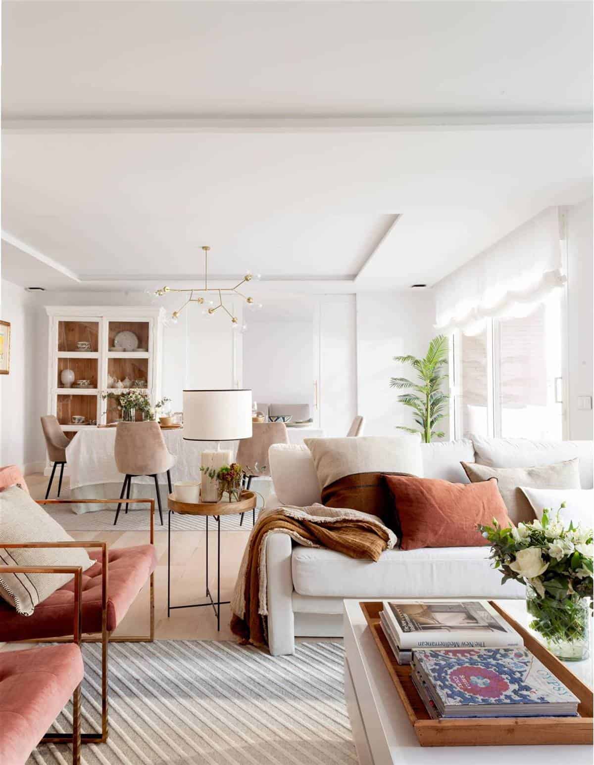 1. INTEGRATE THE DINING ROOM INTO THE LIVING ROOM 1. INTEGRATE THE DINING ROOM INTO THE LIVING ROOM