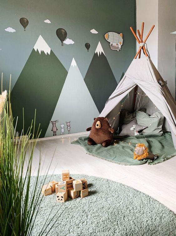 A Child's Room Inspired By Nature