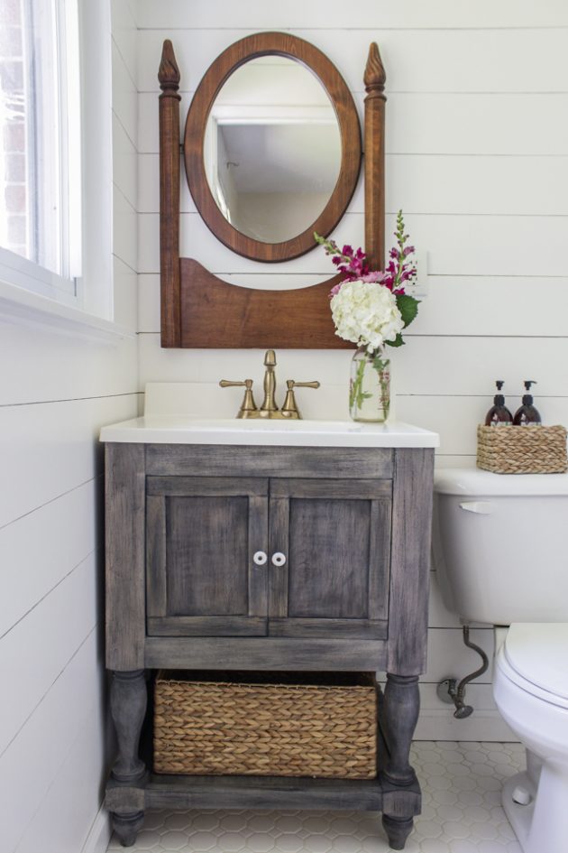 15 Stunning DIY Bathroom Vanity Projects That You Too Can Make