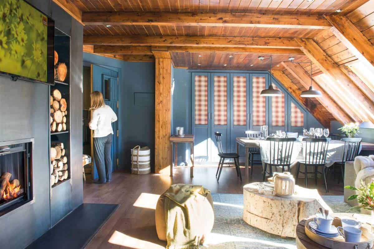 2. AN ATTIC WITH LOTS OF COLORS