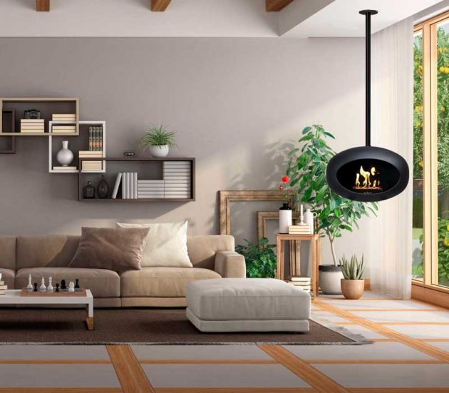 The Latest In Fireplaces - Magical Portable Models