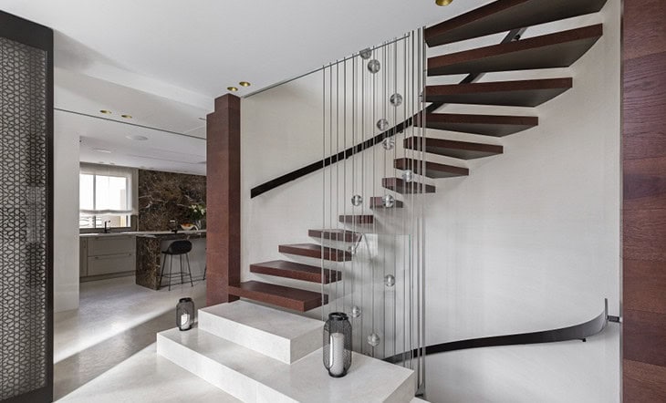 A Sophisticated Chalet in Chocolate And Gold Tones