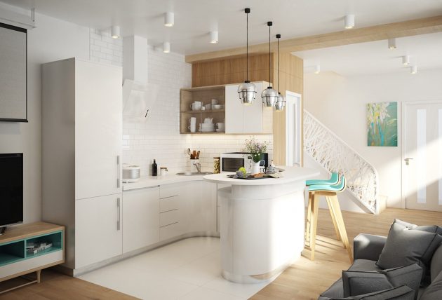 Small Kitchens - Projects To Get Inspired From