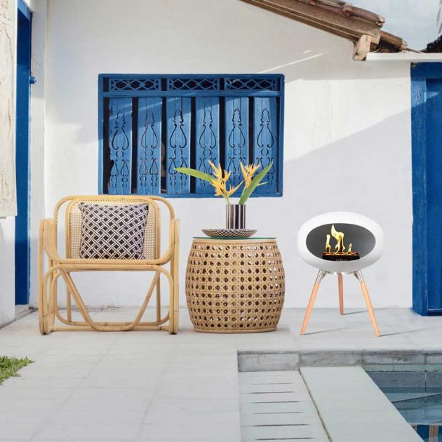 The Latest In Fireplaces - Magical Portable Models