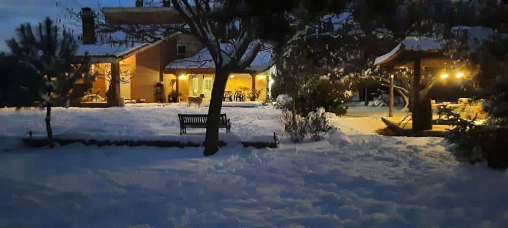 The Best Photos of Snowy Houses in Spain