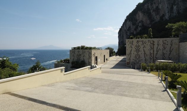 A power station becomes a distinctive element on the Island of Capri