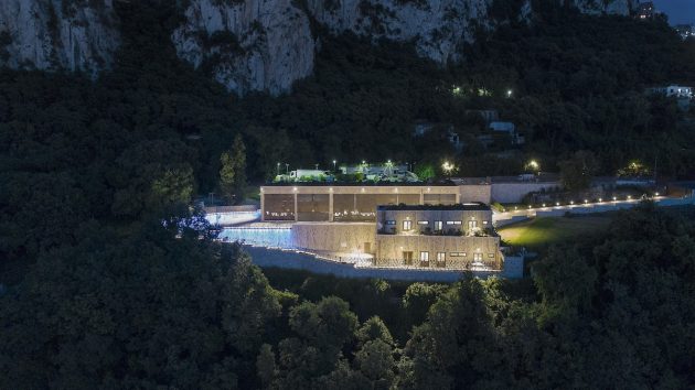 A power station becomes a distinctive element on the Island of Capri