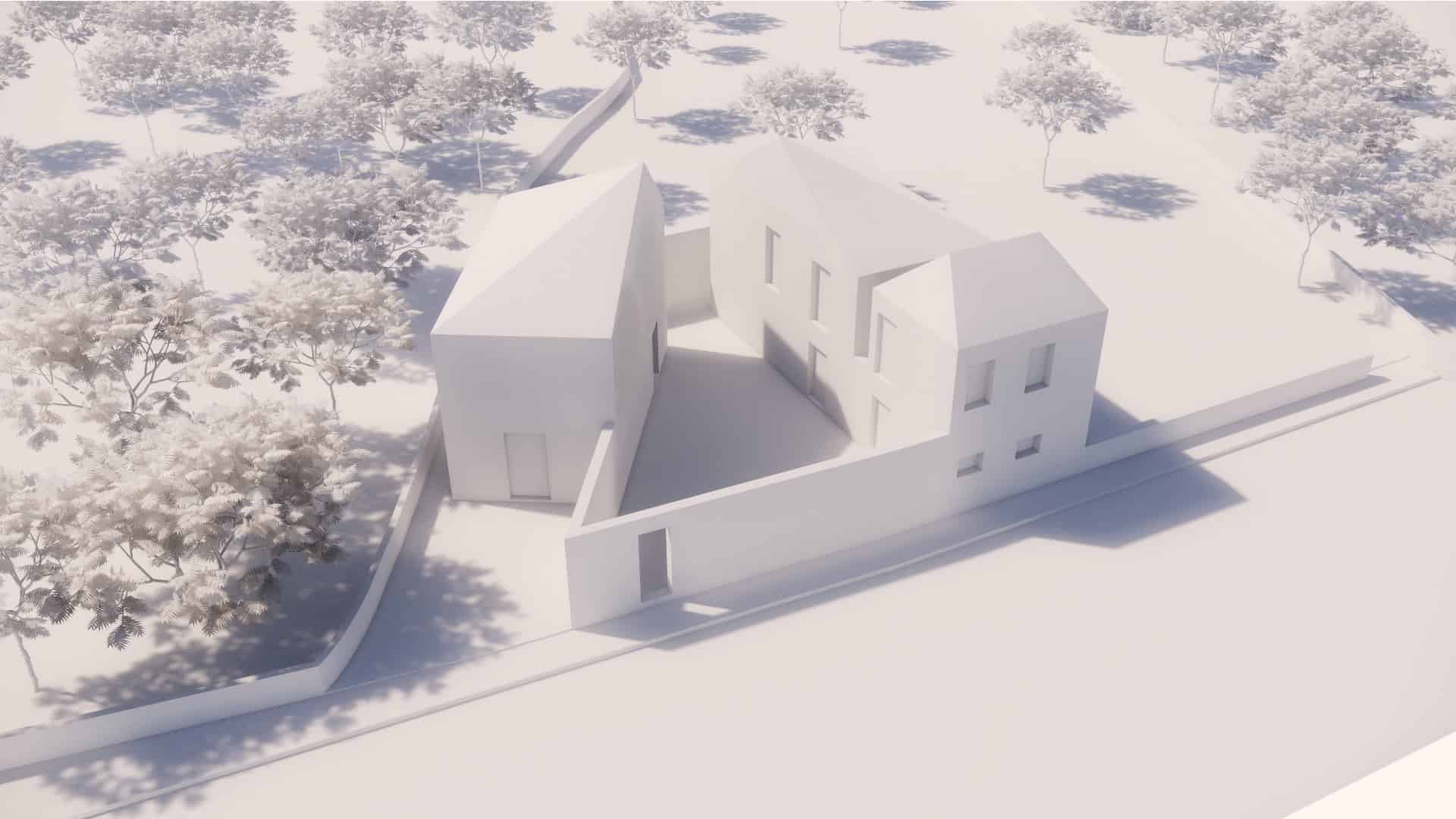 Casa RIO by Paulo Merlini Architects in Gondomar, Portugal